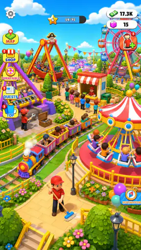 Funny Park : Idle Game screenshot 5