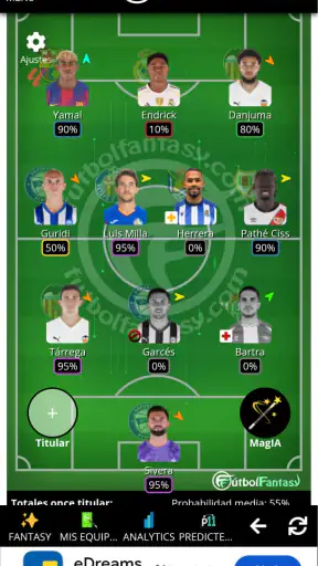Fútbol Fantasy screenshot 7