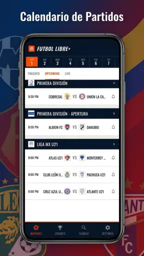 Futbol Libre + screenshot 11