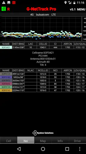 G-NetTrack Pro screenshot 10