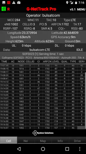 G-NetTrack Pro screenshot 12