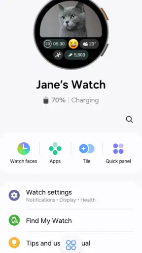 Galaxy Wearable (Samsung Gear) screenshot 2