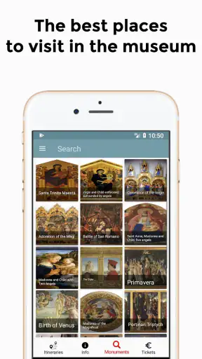 Galeria de los Uffizi: Visita, screenshot 2