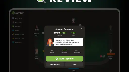 Gambit -  Play and Learn Poker screenshot 12