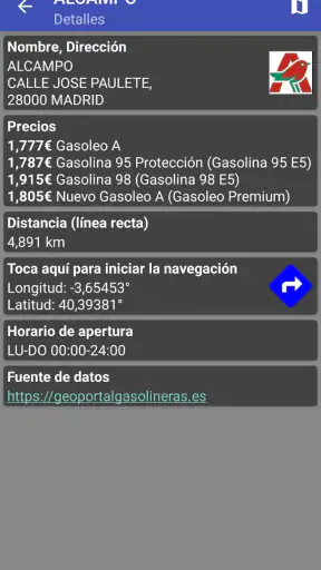 Gasolineras España screenshot 4