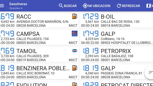 Gasolineras España screenshot 6