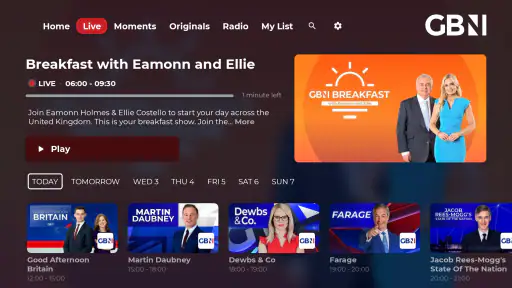 GB News screenshot 12