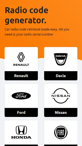 Generador Código Radio screenshot 1
