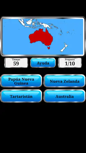 Geografía Mundial - Juego screenshot 10