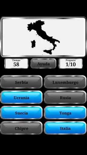 Geografía Mundial - Juego screenshot 12