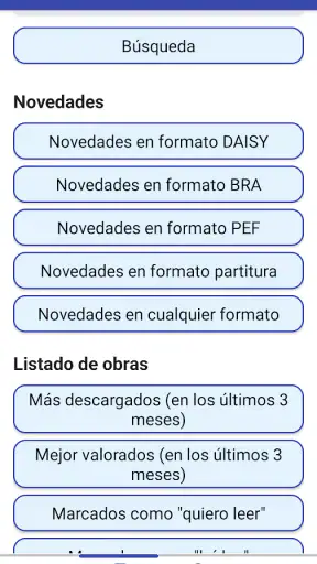 Gestor ONCE libros digitales screenshot 3