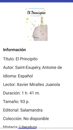 Gestor ONCE libros digitales screenshot 4