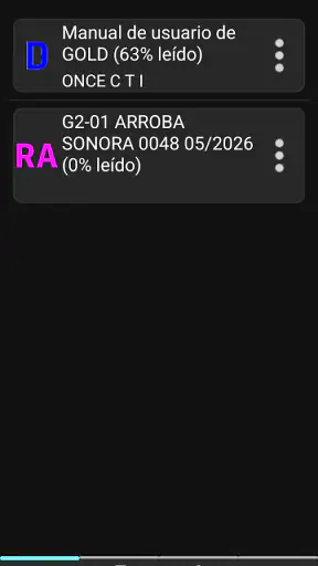 Gestor ONCE libros digitales screenshot 8