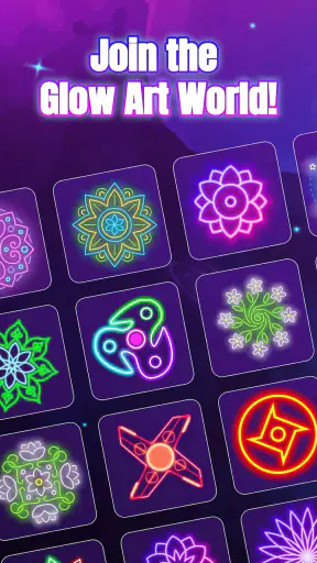 Glow Spinner: Finger Draw Art screenshot 12