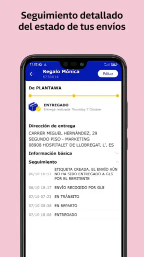 GLS - Envía y recibe paquetes screenshot 7