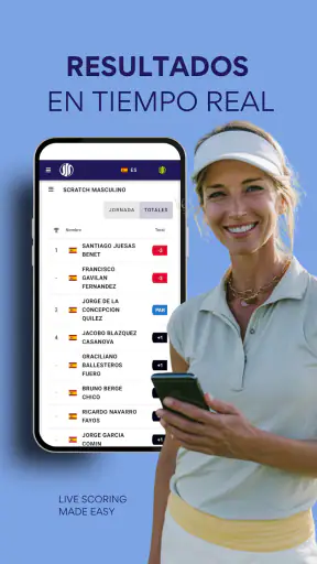 Golf Directo - Live Scoring screenshot 4