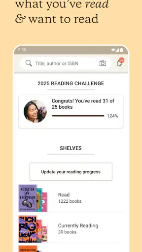 Goodreads: Book Tracker & More screenshot 3
