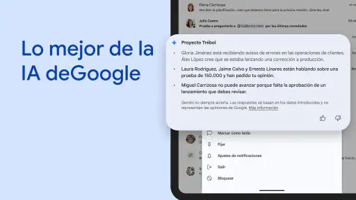 Google Chat screenshot 10