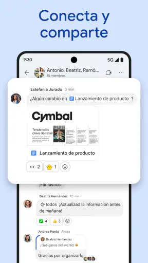 Google Chat screenshot 6