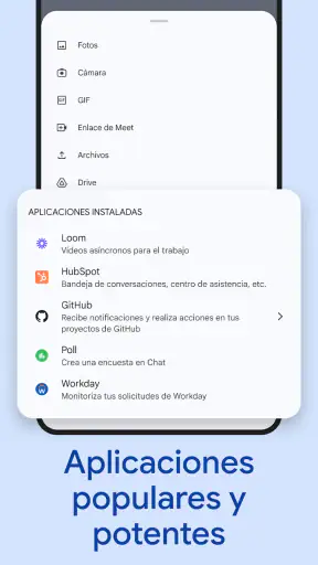 Google Chat screenshot 7