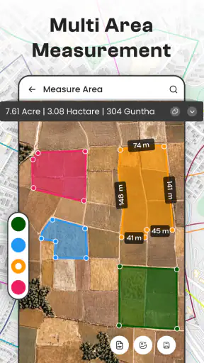 GPS Land Field Area Calculator screenshot 2