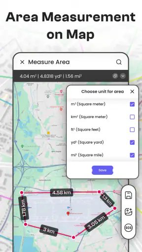 GPS Land Field Area Calculator screenshot 3