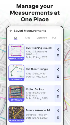 GPS Land Field Area Calculator screenshot 8