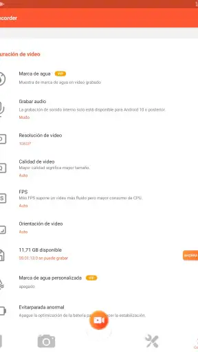Grabador Pantalla V Recorder screenshot 11