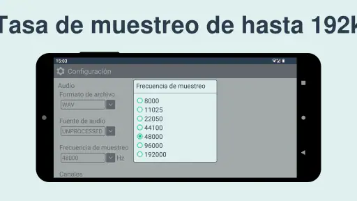 Grabadora de sonido Pro screenshot 2