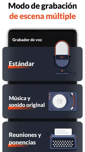 Grabadora de Voz, Grabar Audio screenshot 3