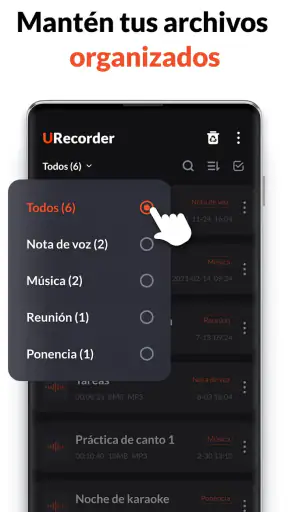 Grabadora de Voz, Grabar Audio screenshot 5