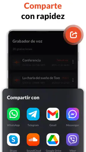 Grabadora de Voz, Grabar Audio screenshot 7