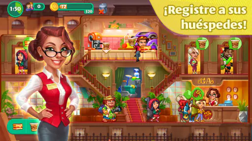 Grand Hotel Mania: Hotel juego screenshot 11