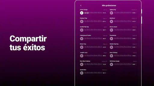 Groovepad - creador de música screenshot 10