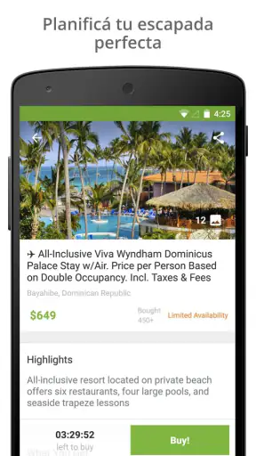 Groupon: compra nuevas ofertas screenshot 4