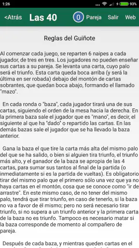 Guiñote screenshot 8