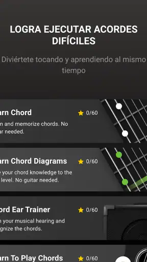 GuitarTuna: Afinador, Acordes screenshot 10