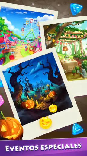 Gummy Drop! Combina 3 y viaja screenshot 10