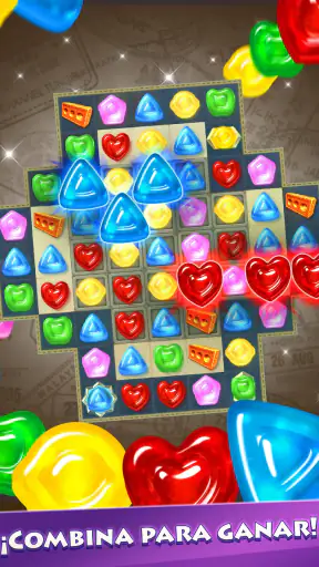 Gummy Drop! Combina 3 y viaja screenshot 7