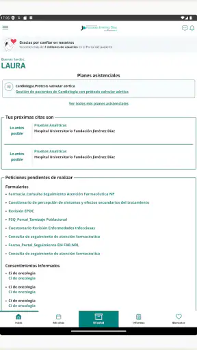 H. U. Fundación Jimenez Díaz screenshot 8