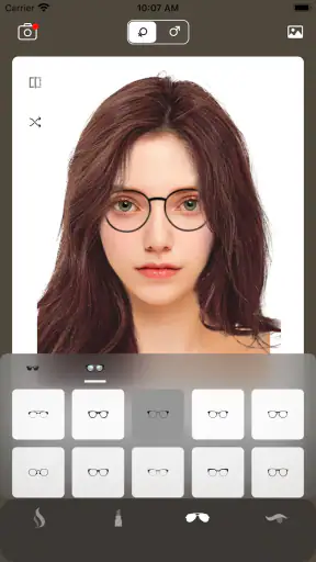 Hairstyle Try On-corte de pelo screenshot