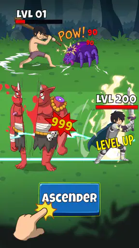 Hero Hero Clicker - Idle RPG screenshot 2