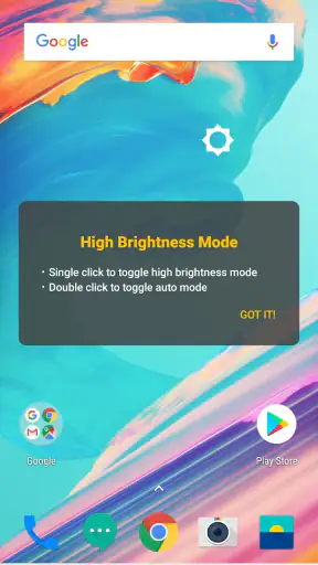 High Brightness Mode screenshot 3