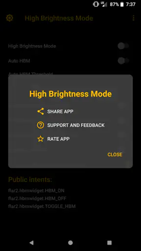 High Brightness Mode screenshot 6