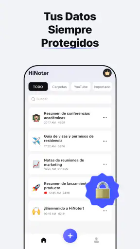 HiNoter - Tomador de Notas IA screenshot 8