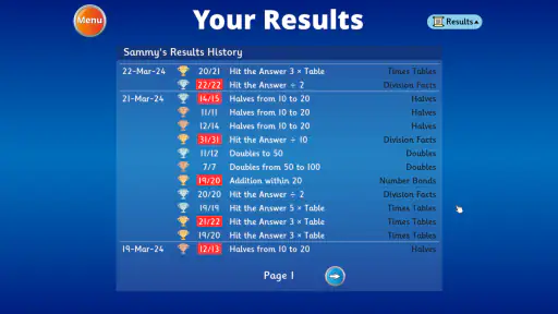 Hit the Button Maths screenshot 12