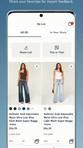 Hollister Co. screenshot 3