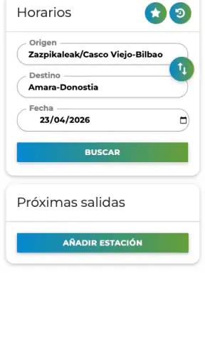 Horarios Tren, Metro y Tranvía screenshot 5