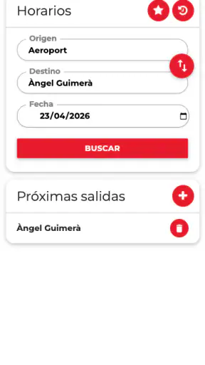 Horarios Tren, Metro y Tranvía screenshot 7