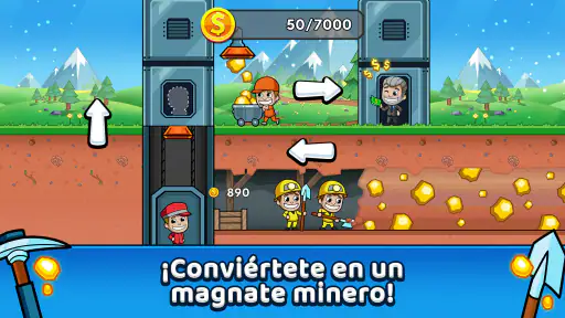 Idle Miner Tycoon: Minería oro screenshot 9
